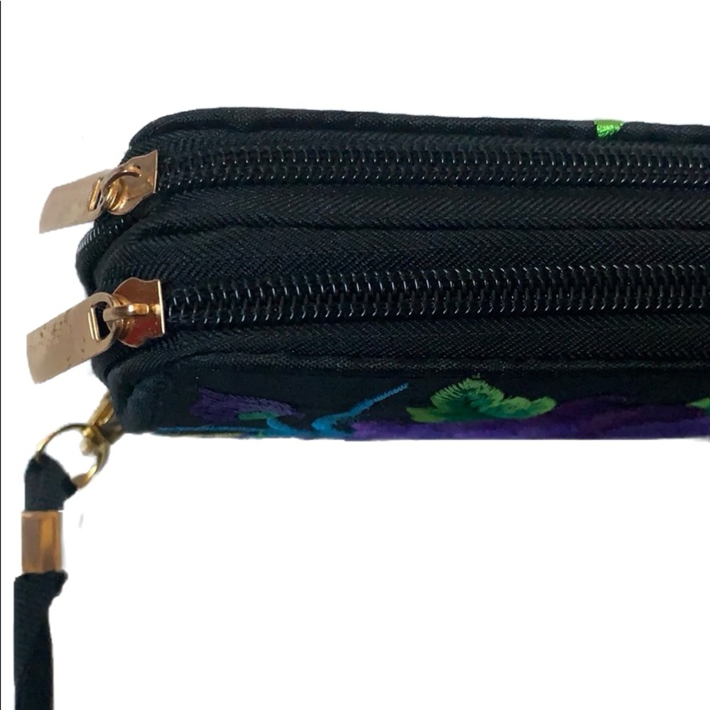 Embroidered Wristlet - Picture 3 of 4